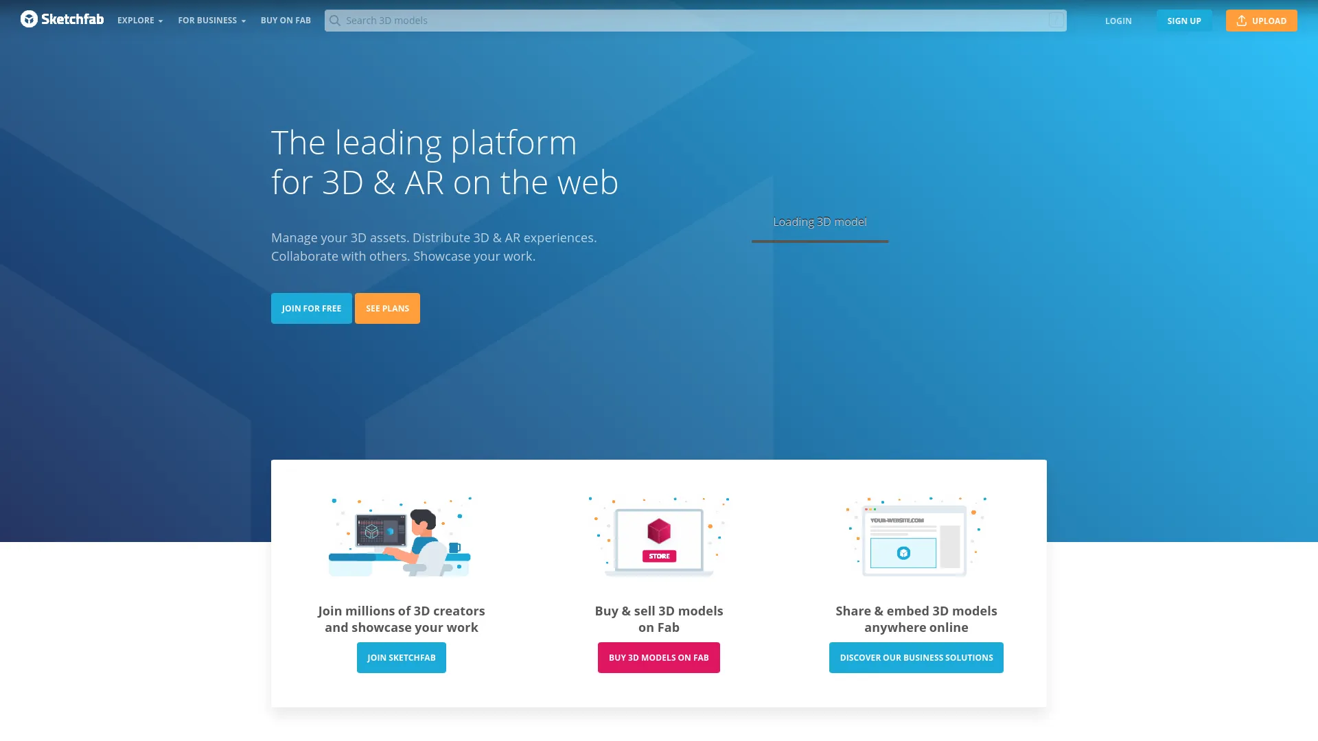 Sketchfab — preview screenshot