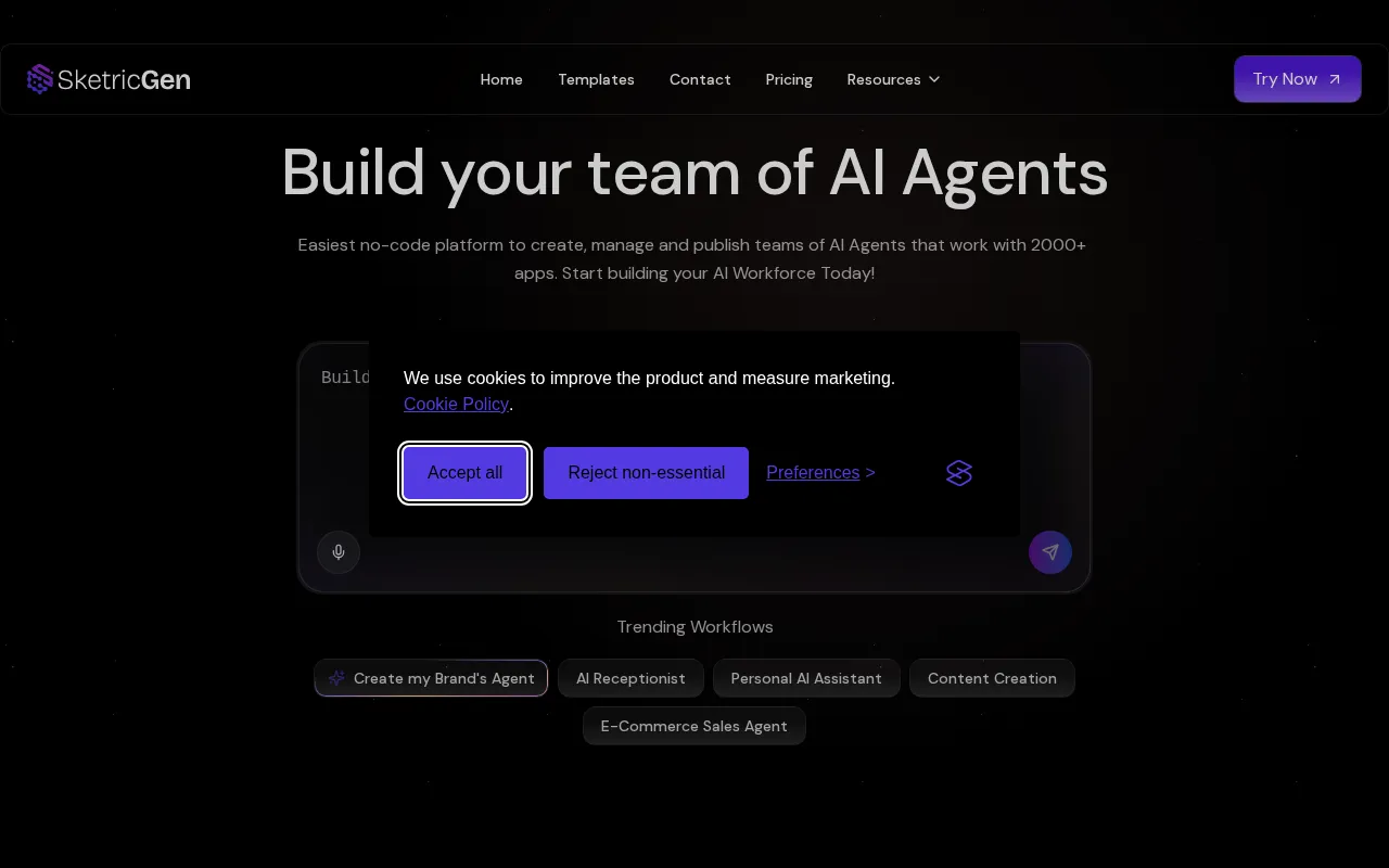 Sketricgen — preview screenshot