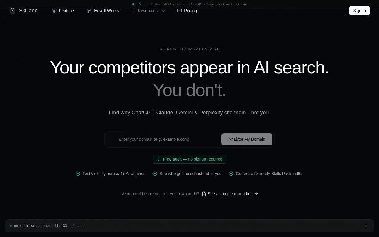 Skillaeo — preview screenshot