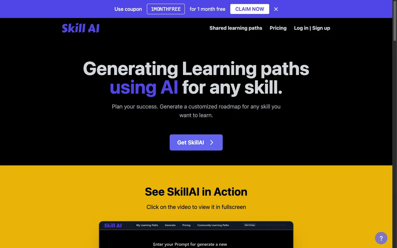 SkillAI — preview screenshot