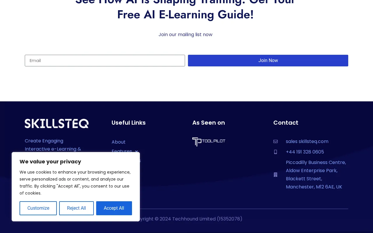 SkillsTeq — preview screenshot