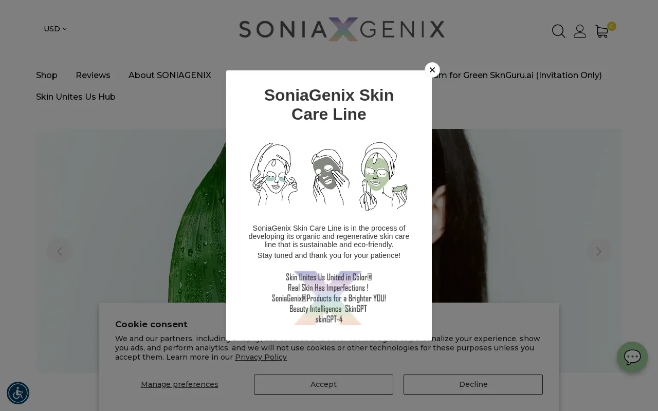 SkinGPT by SoniaGenix® — preview screenshot
