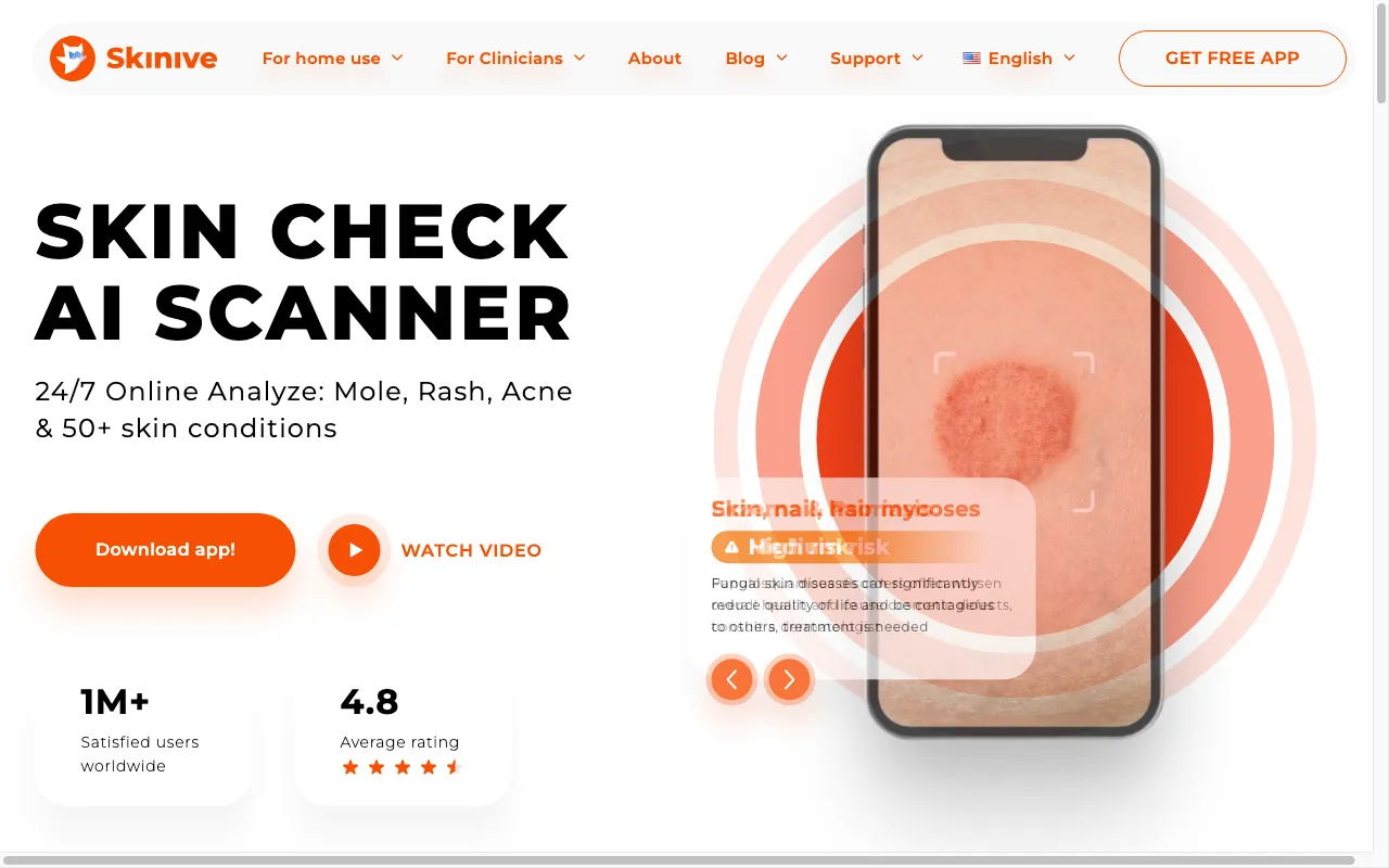 Online AI Dermatologist — preview screenshot