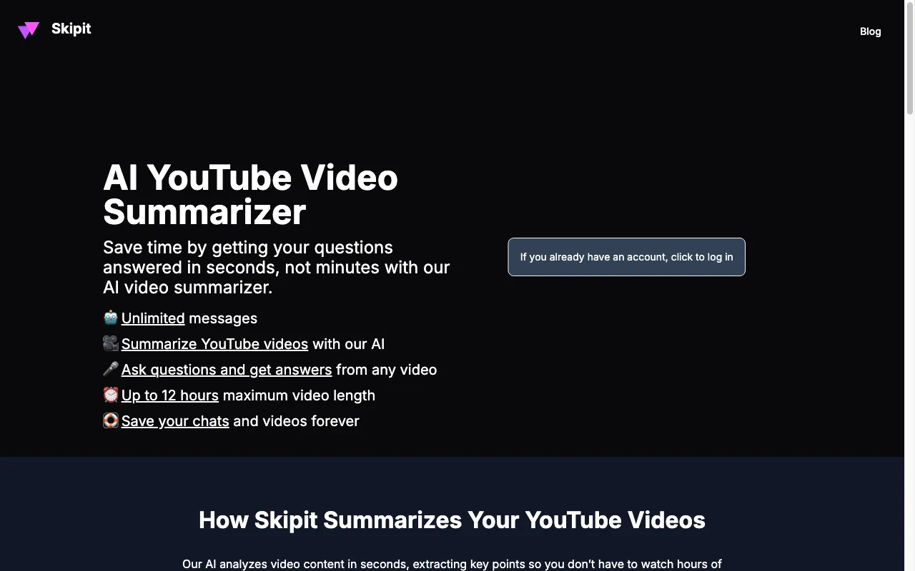 Skipit.ai — preview screenshot