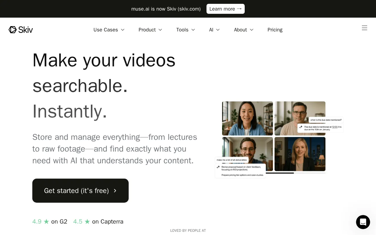 Skiv — preview screenshot