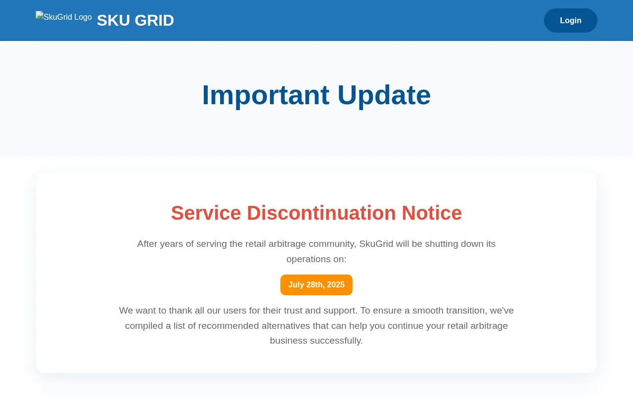 SkuGrid — preview screenshot