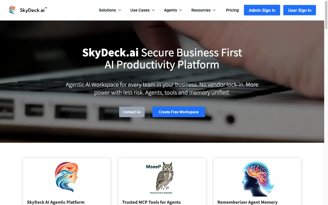 SkyDeck.ai — preview screenshot