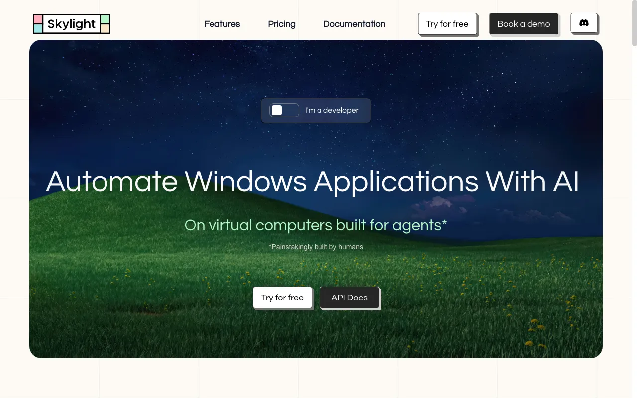 Skylight — preview screenshot