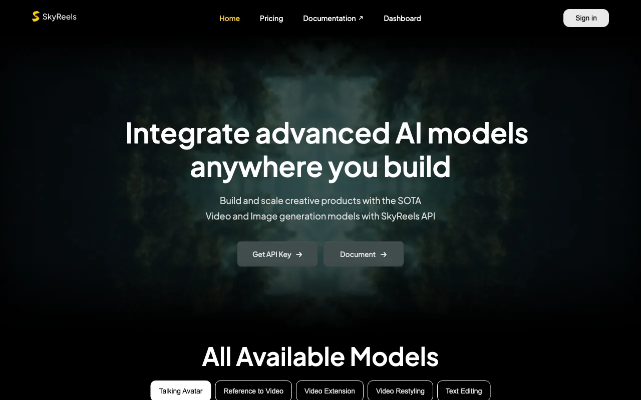 SkyReels — preview screenshot