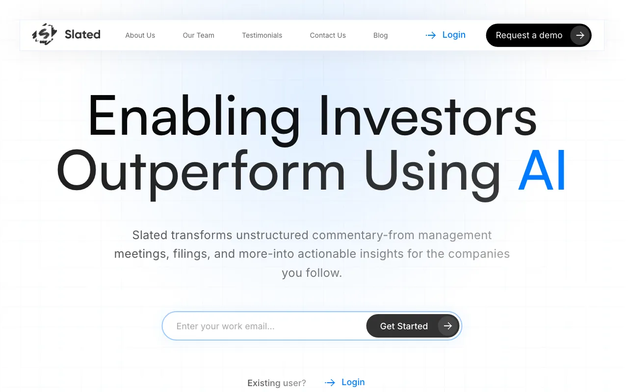 Slated.ai — preview screenshot