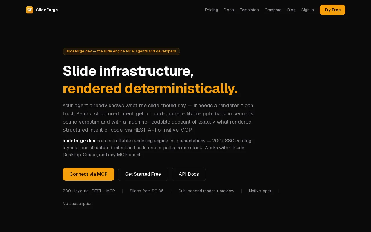 Slideforge — preview screenshot