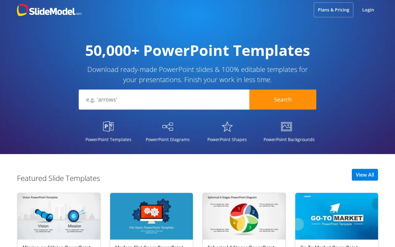 Slidemodel — preview screenshot