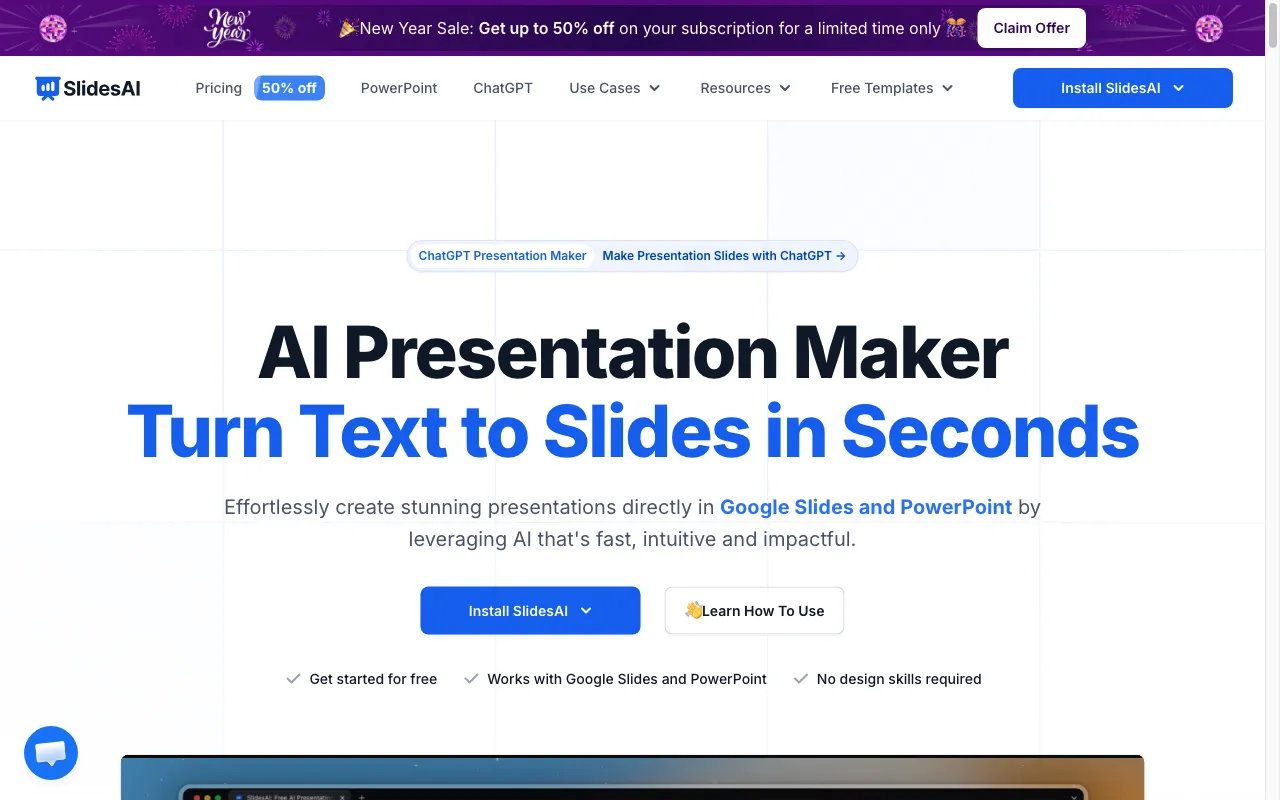 SlidesAI — preview screenshot