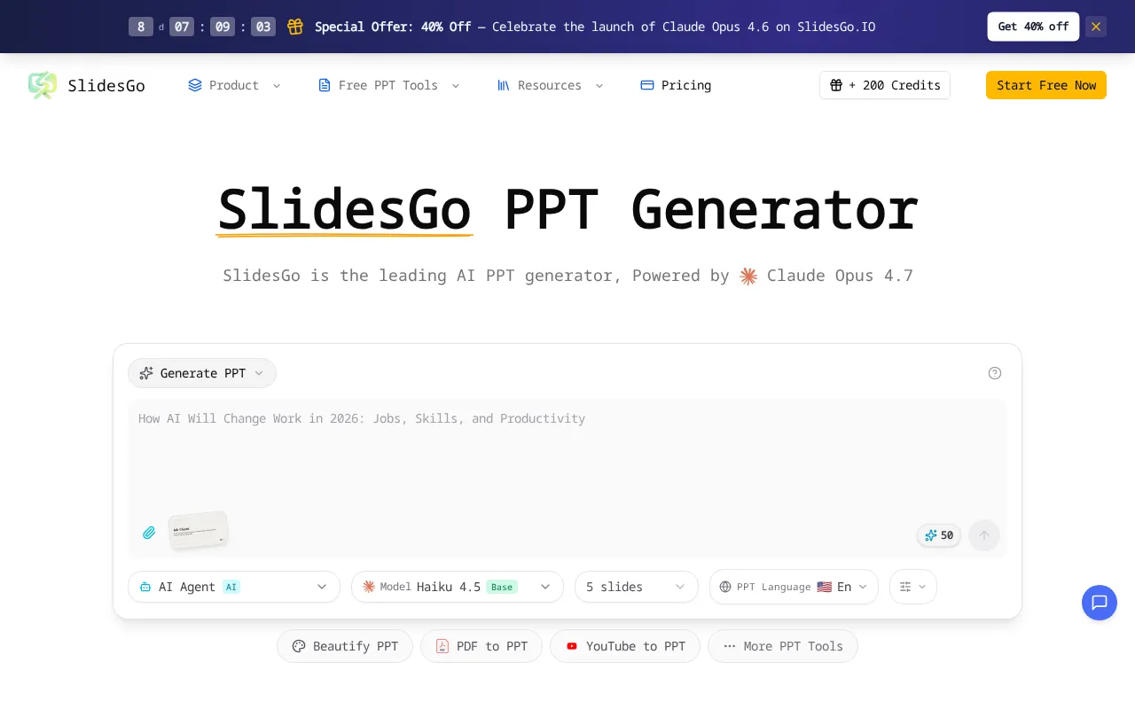 SlidesGo — preview screenshot