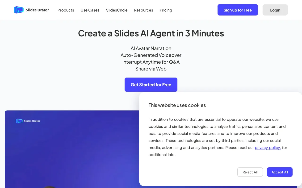 SlidesOrator — pricing page