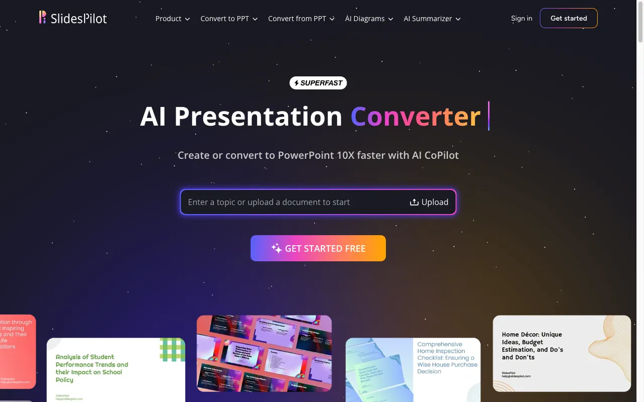 SlidesPilot — preview screenshot