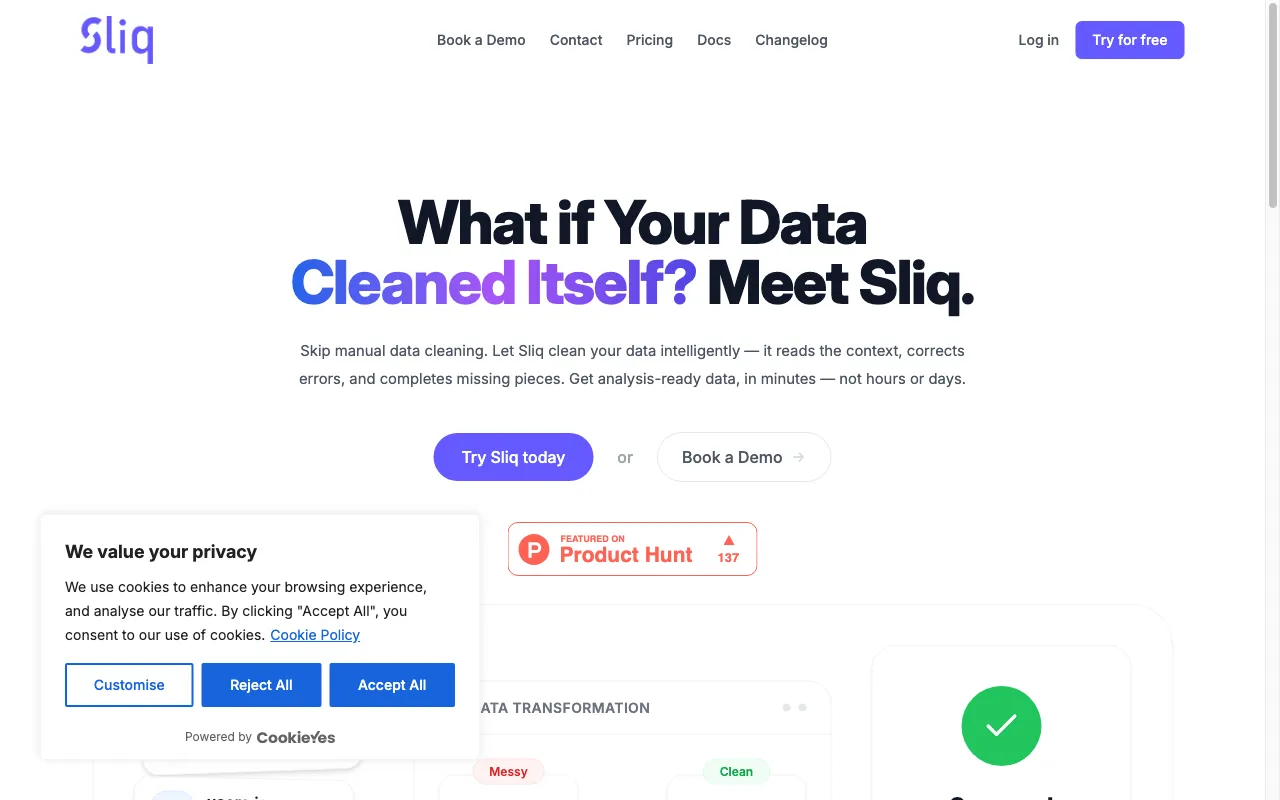Sliq — preview screenshot