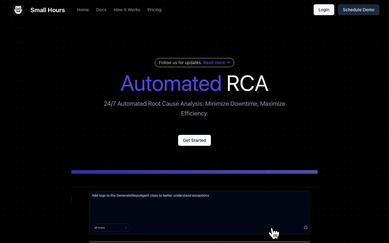 Small Hours — preview screenshot