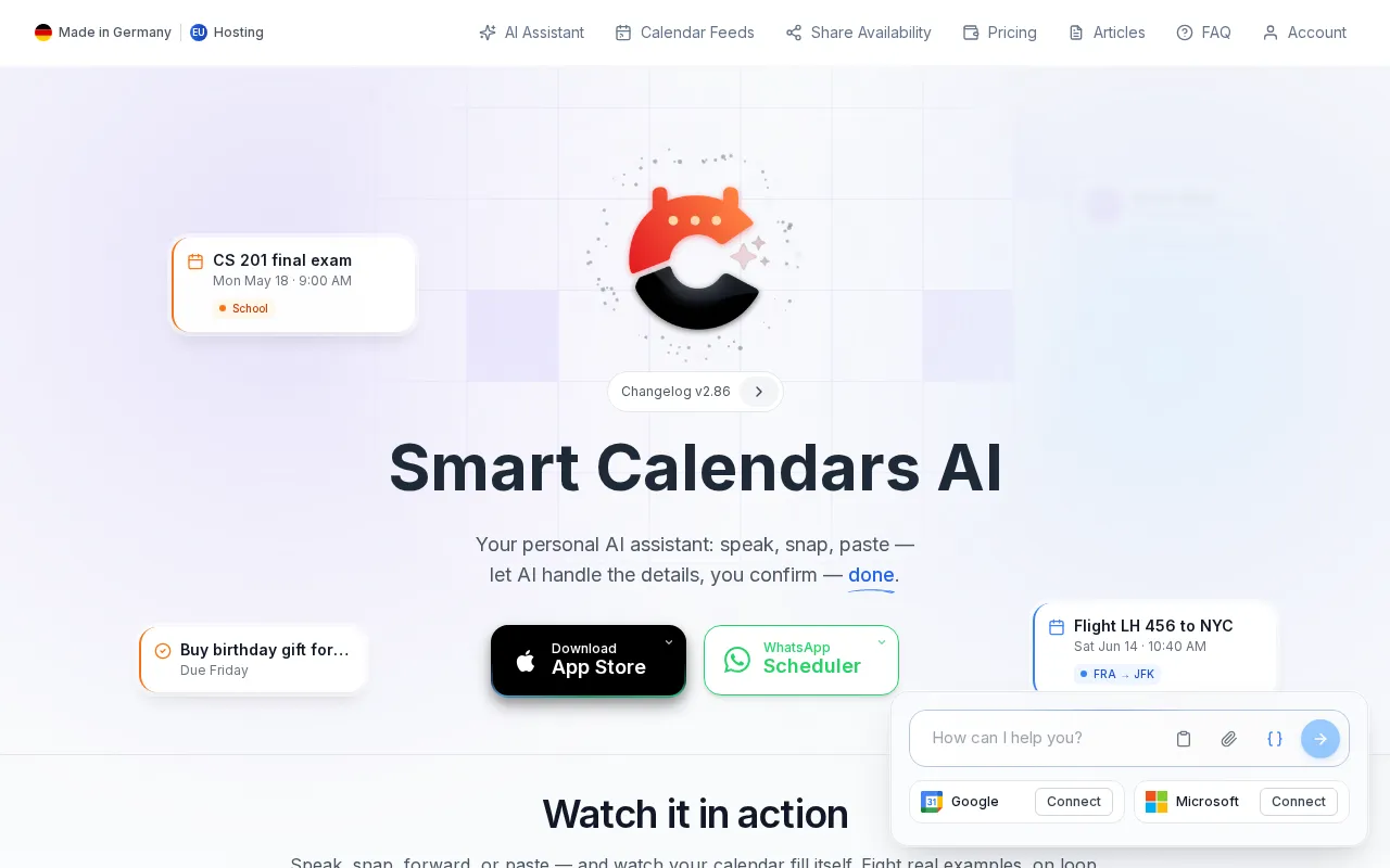 Smart Calendars AI — preview screenshot