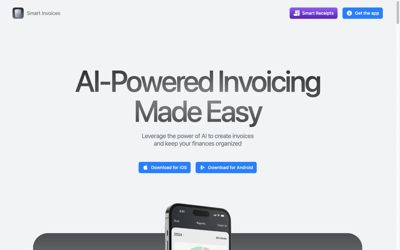 Smart Invoices — preview screenshot