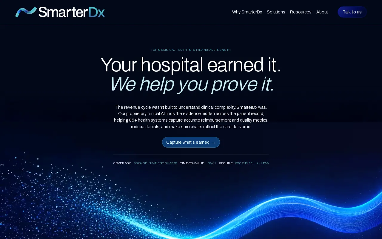 SmarterDx — preview screenshot