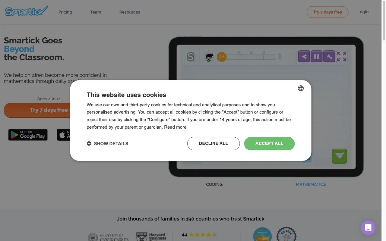 smartick.es — preview screenshot