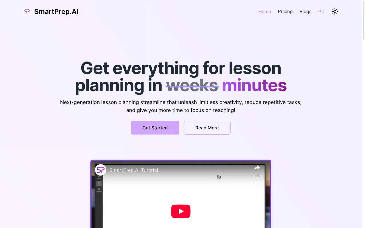SmartPrep.ai — preview screenshot