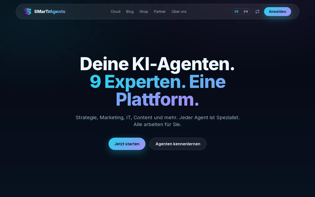 SMarTrAgents — preview screenshot