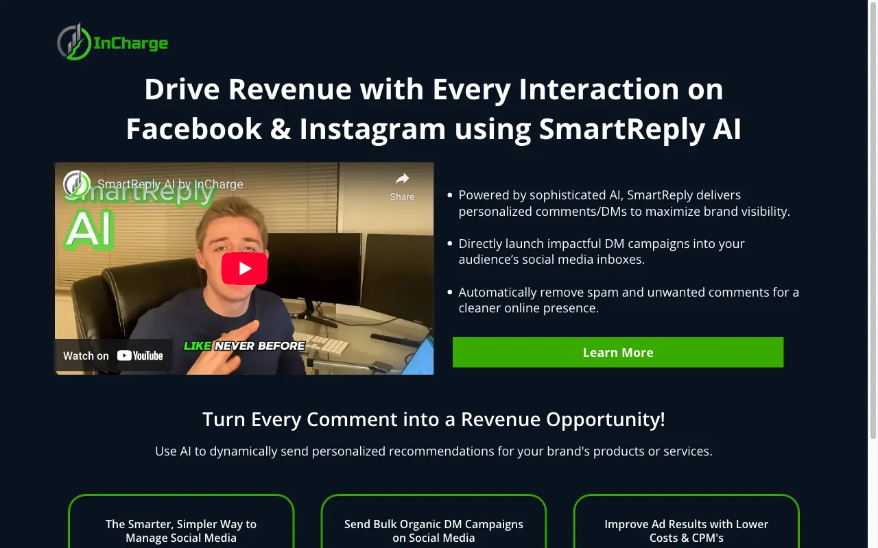 In-charge Ads — preview screenshot