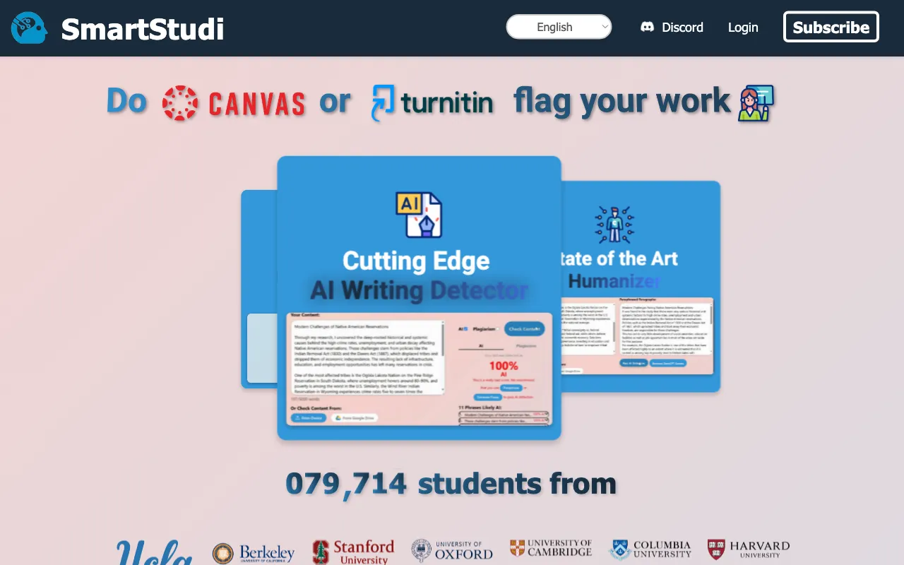 SmartStudi.com — preview screenshot