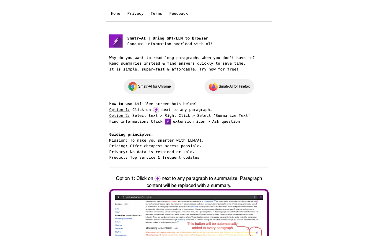 Smatr-AI — preview screenshot
