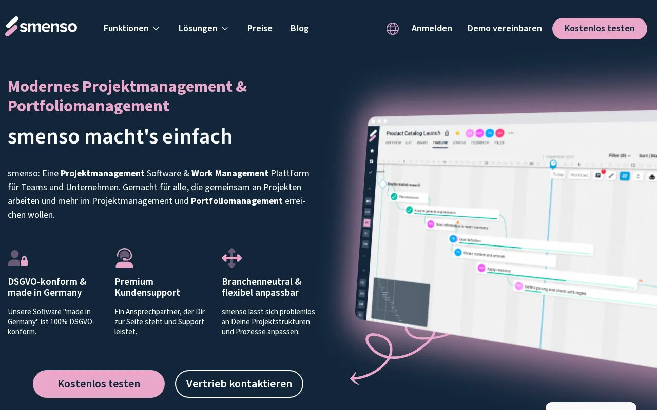 Smenso — preview screenshot