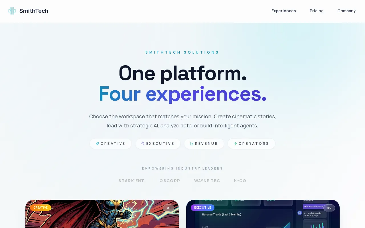 Smith Tech Solutions — preview screenshot