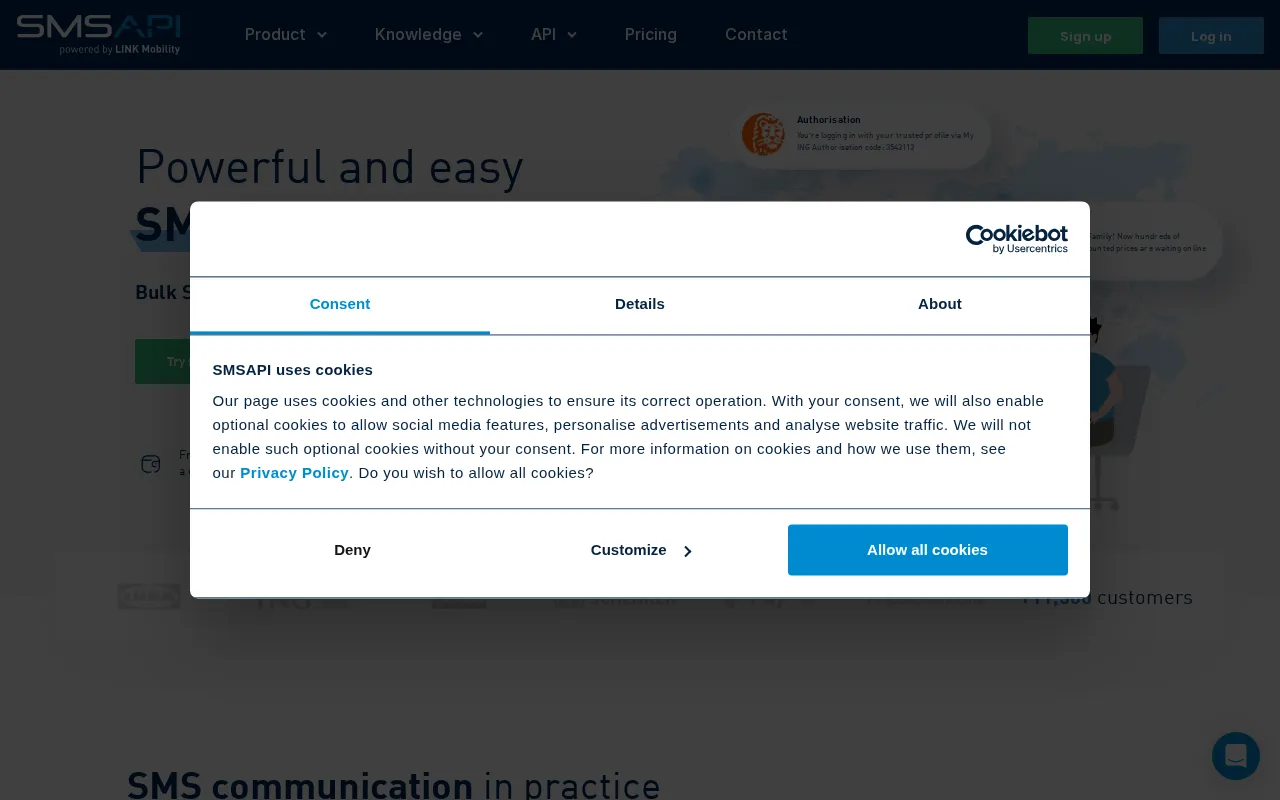 Smsapi — preview screenshot