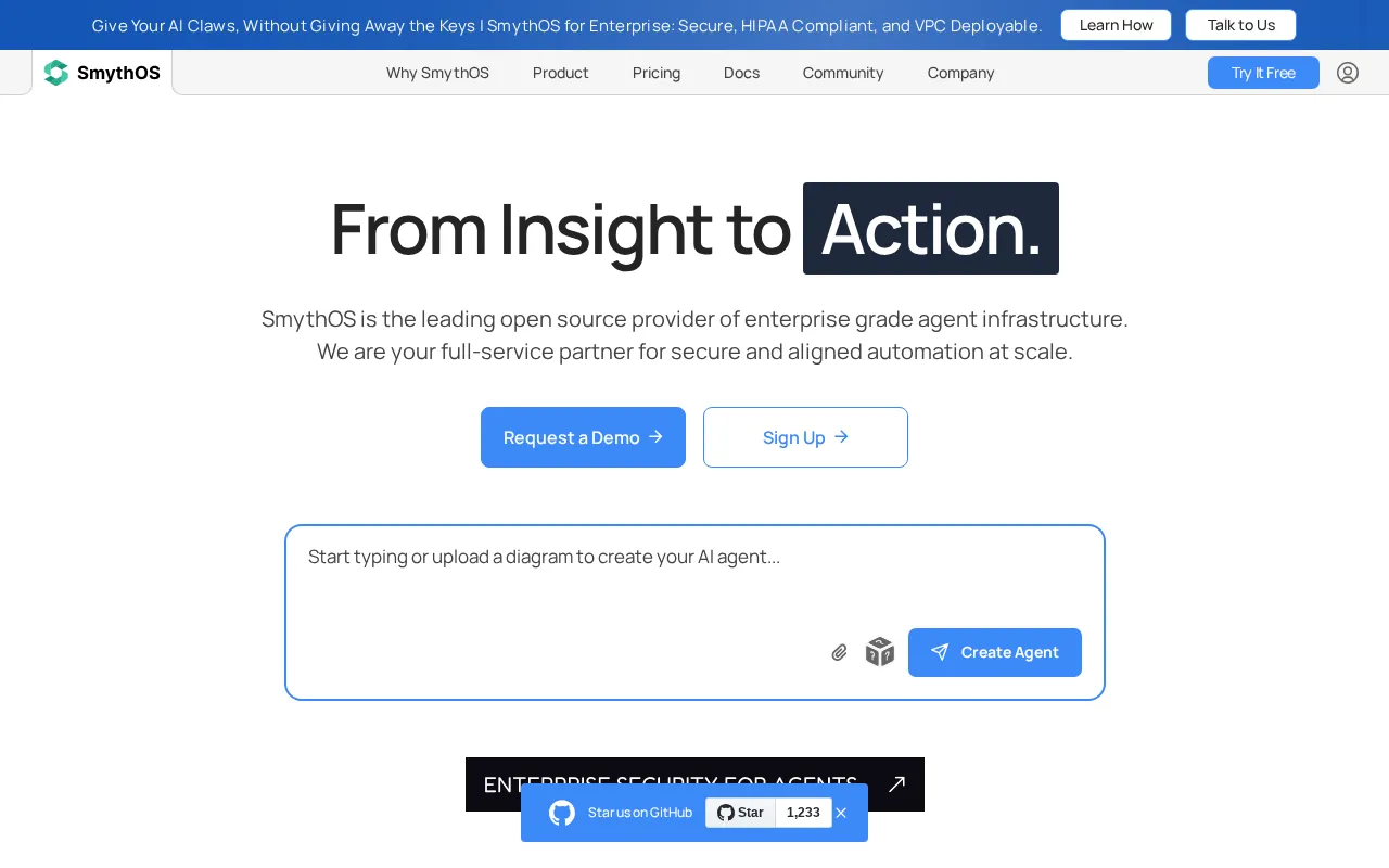 SmythOS — preview screenshot