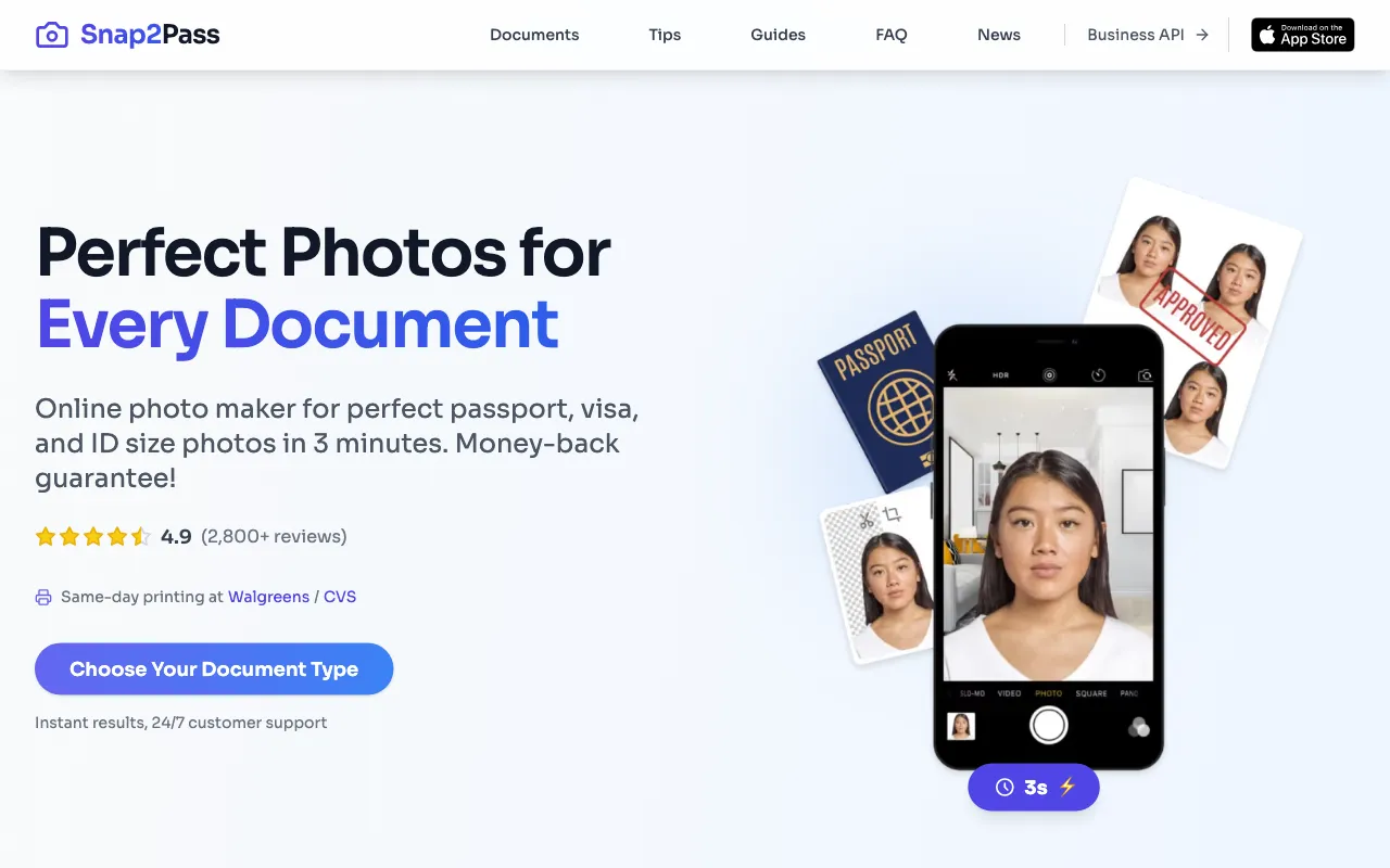 Snap2Pass — preview screenshot