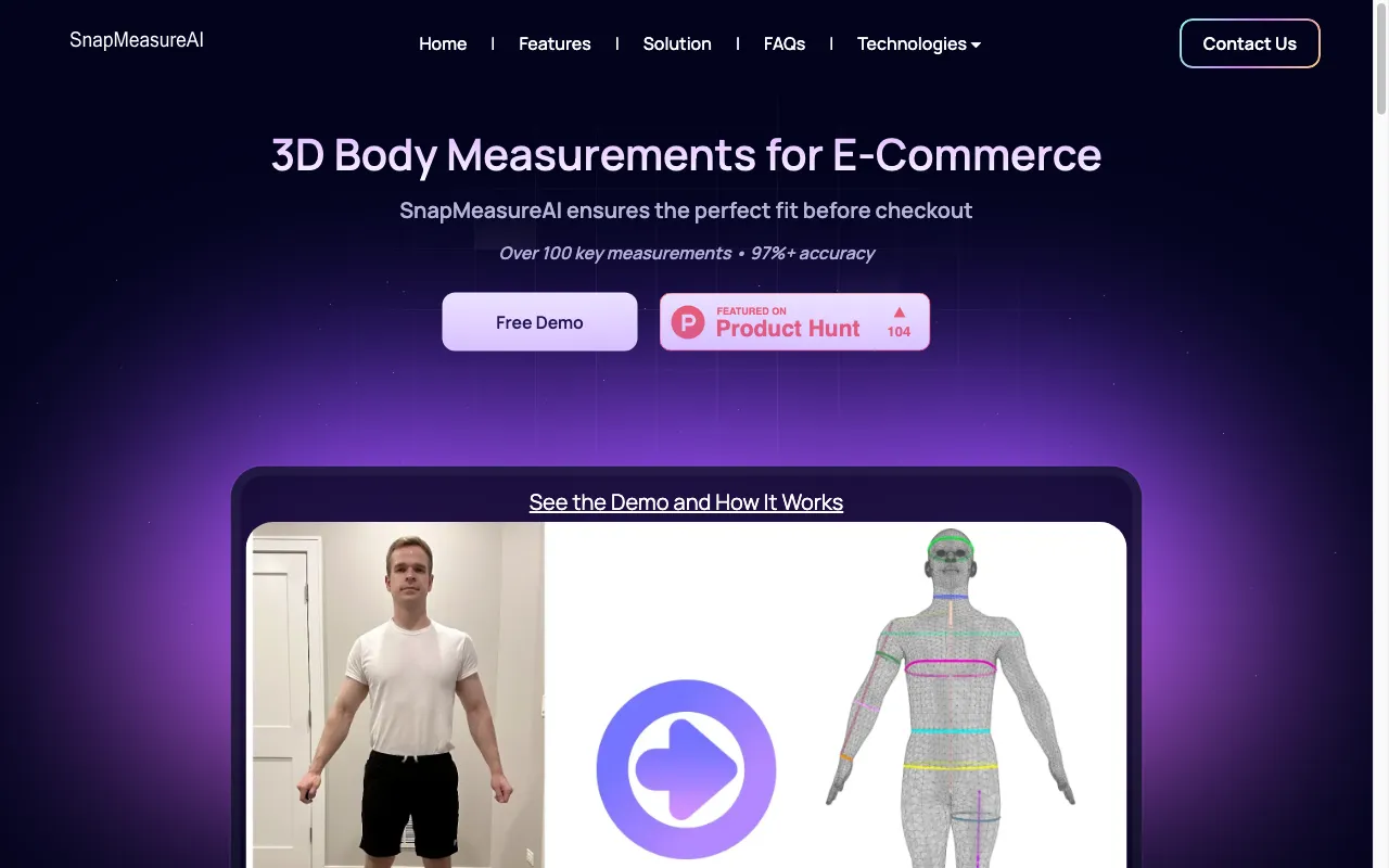 SnapMeasureAI — preview screenshot