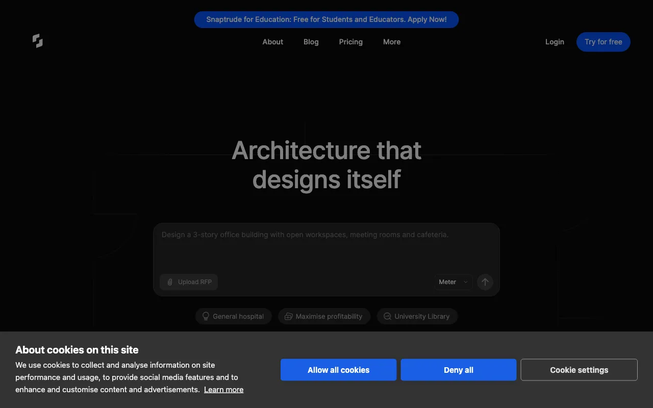 Snaptrude — preview screenshot