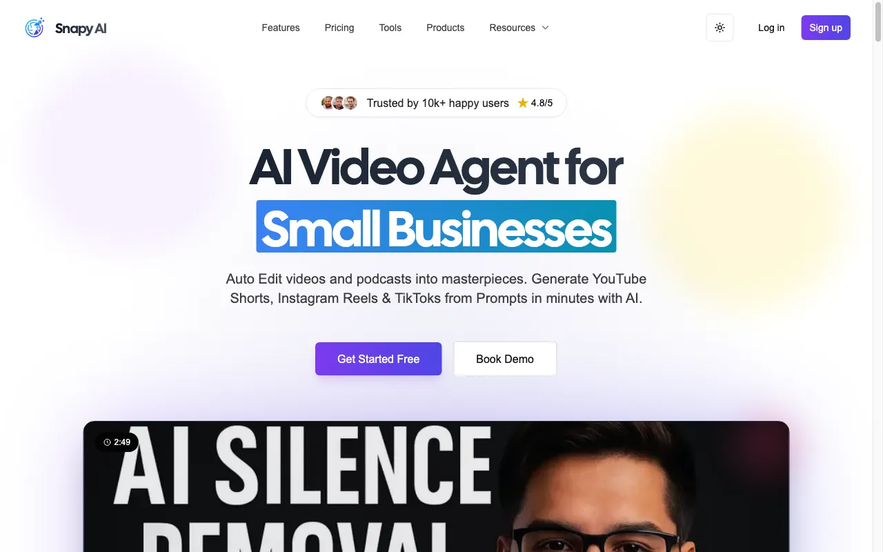 Snapy.ai — preview screenshot