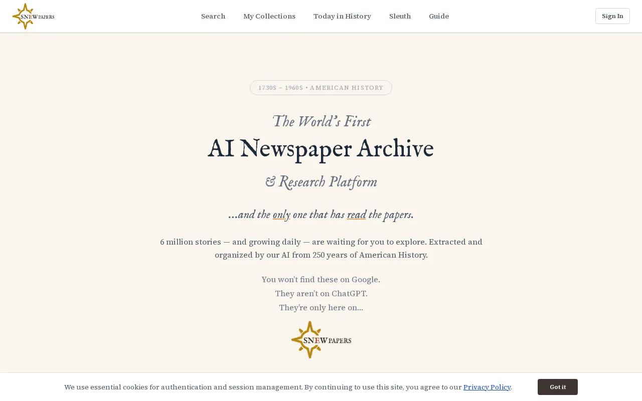 SNEWPapers — preview screenshot