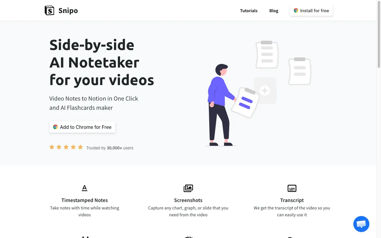Snipo — preview screenshot