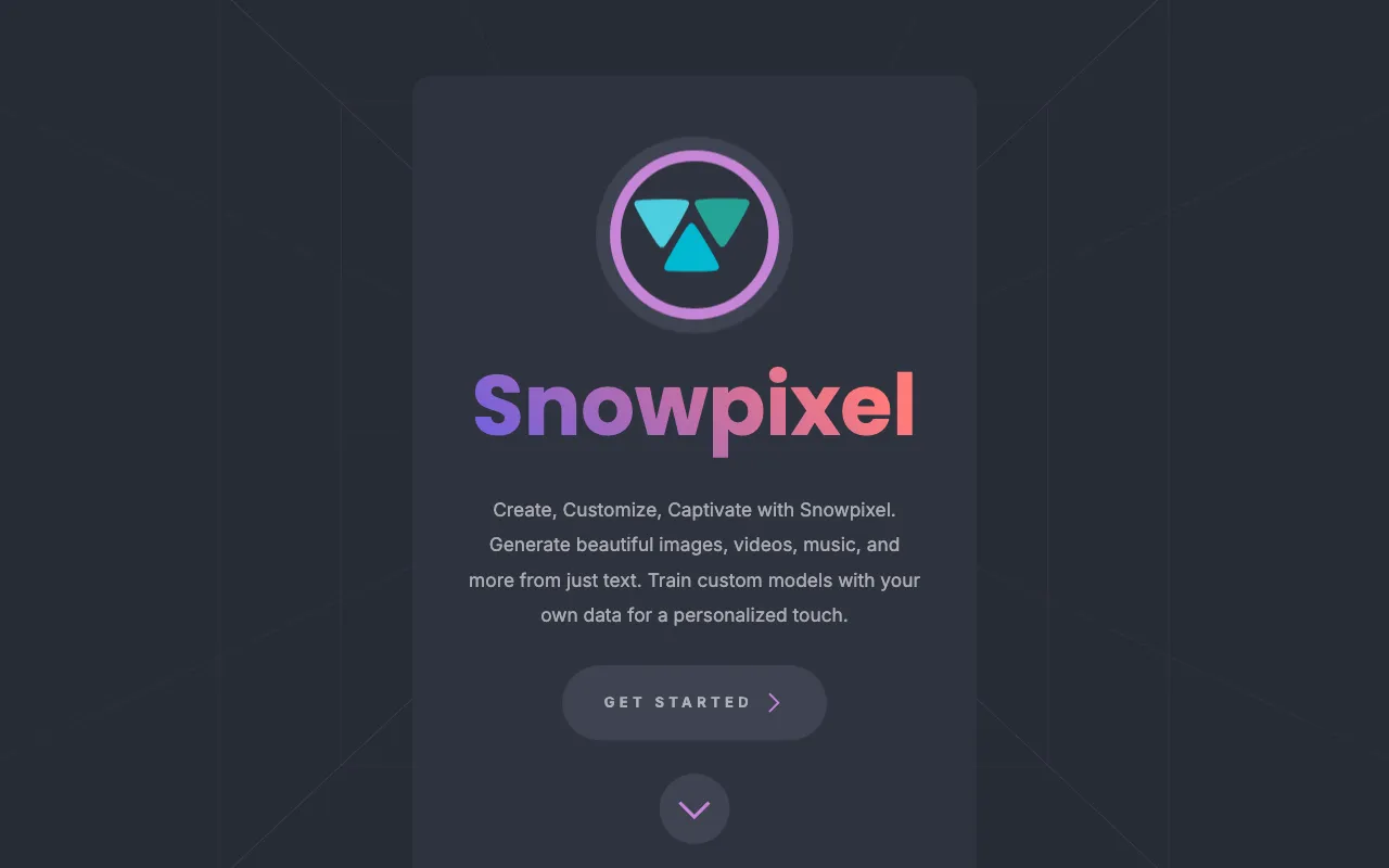 Snowpixel App — preview screenshot
