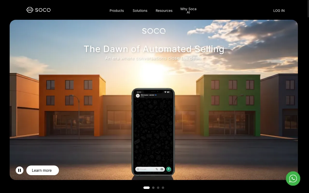 Soca AI — pricing page