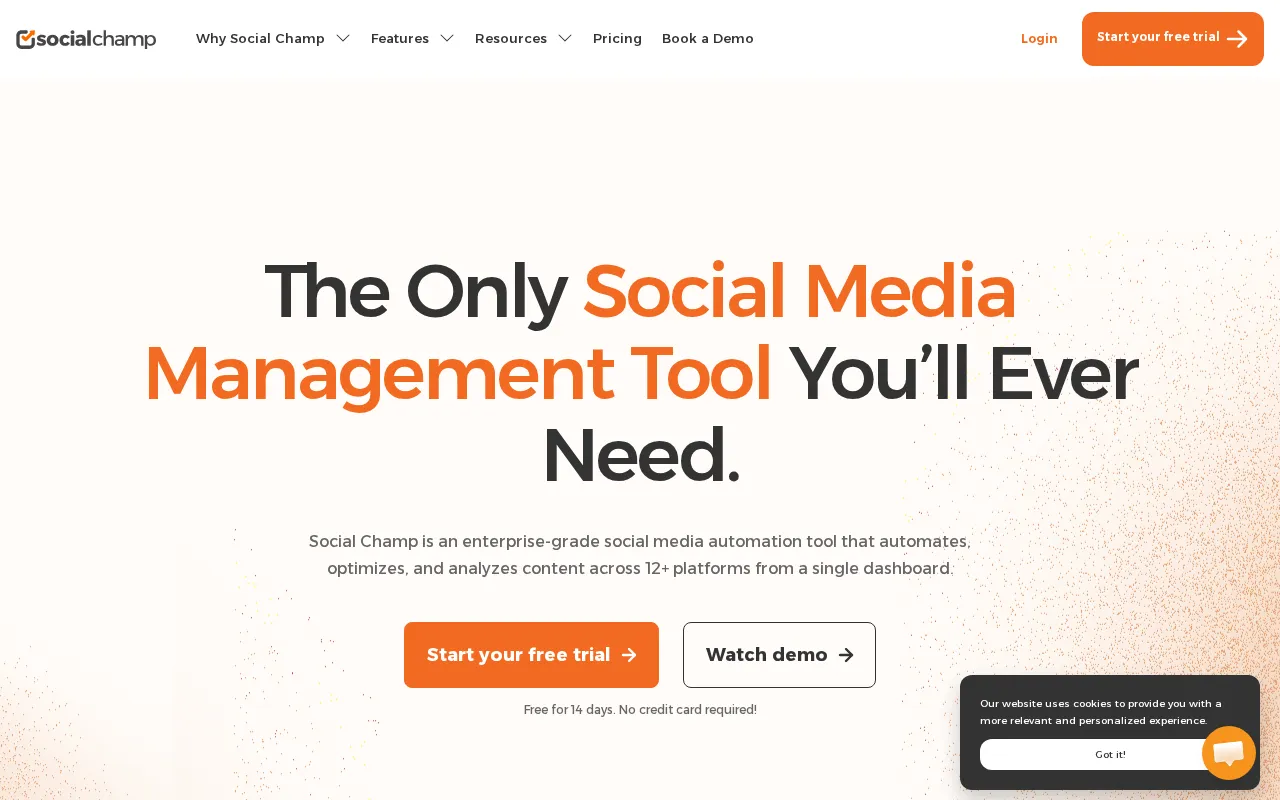 Social Champ — preview screenshot