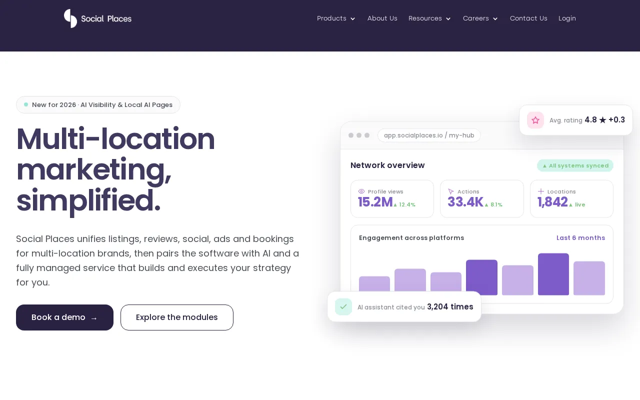 Social Places — preview screenshot
