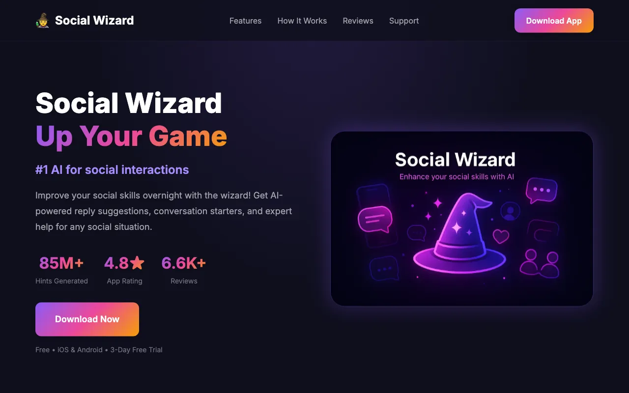 Social Wizard — preview screenshot