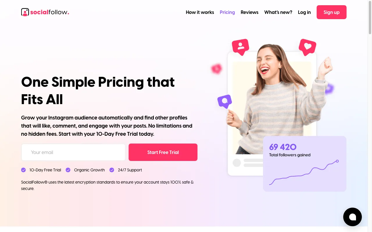 socialfollow.co — pricing page