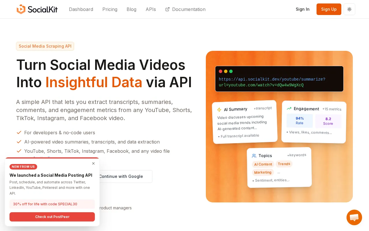 SocialKit — preview screenshot