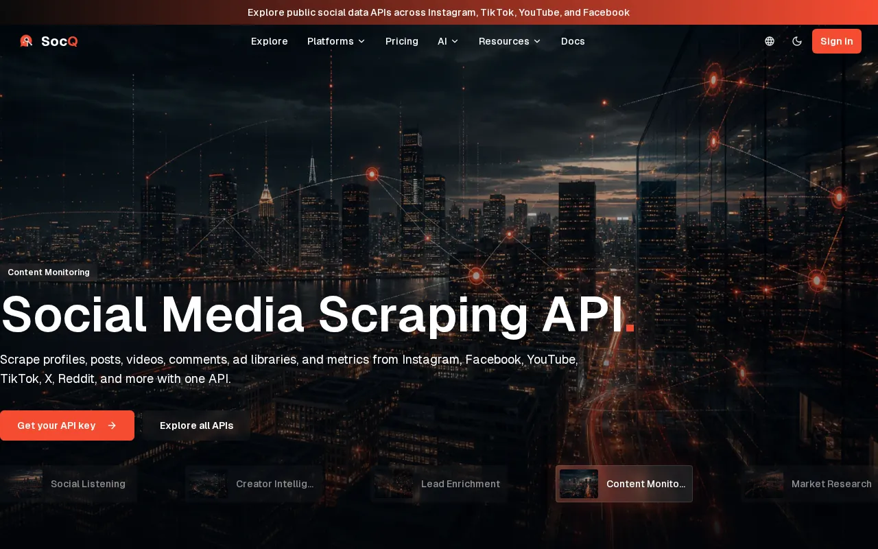 SocQ — preview screenshot