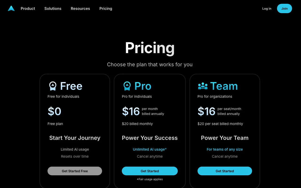 socra AI — pricing page
